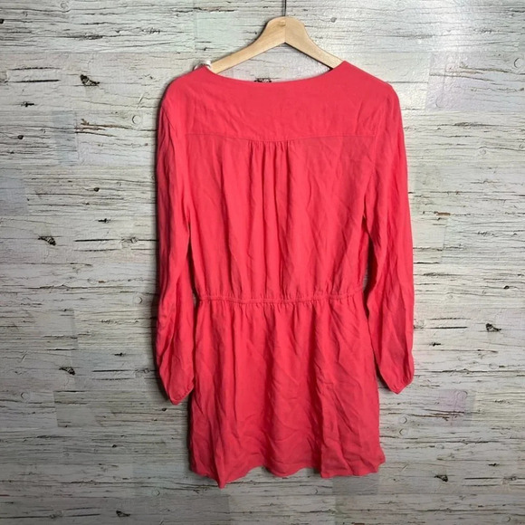 Minkpink  long sleeve mini pink dress size large - Picture 8 of 8